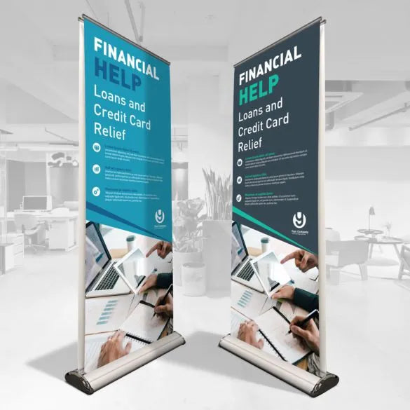 Double Sided Retractable Banner