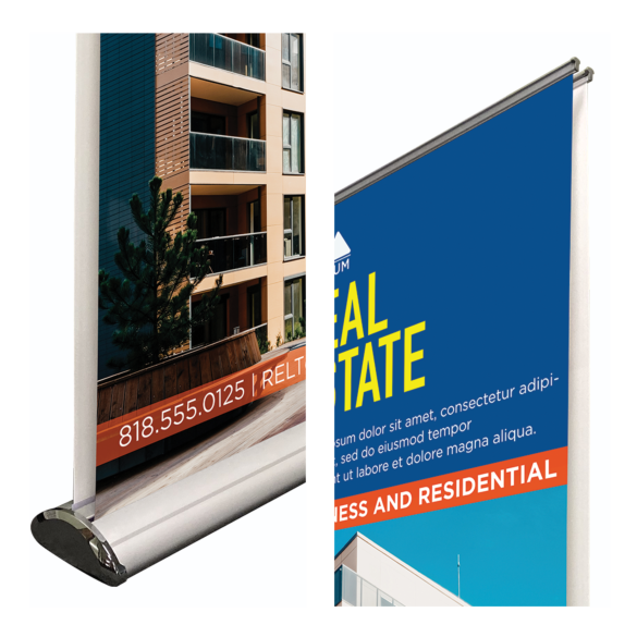 Double Sided Retractable Banner